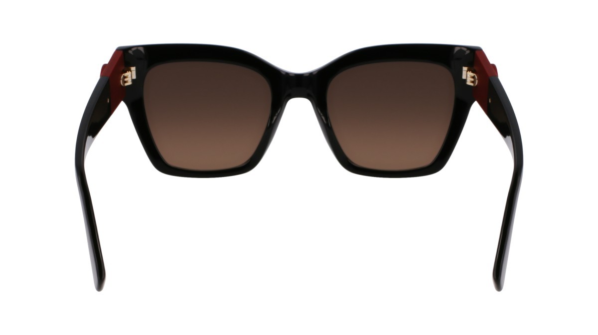 Occhiali da sole Longchamp LO762S N (001) colore black forma rettangolare 