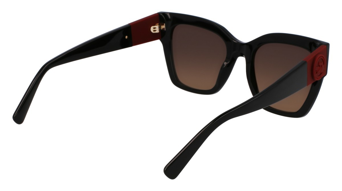 Occhiali da sole Longchamp LO762S N (001) colore black forma rettangolare 