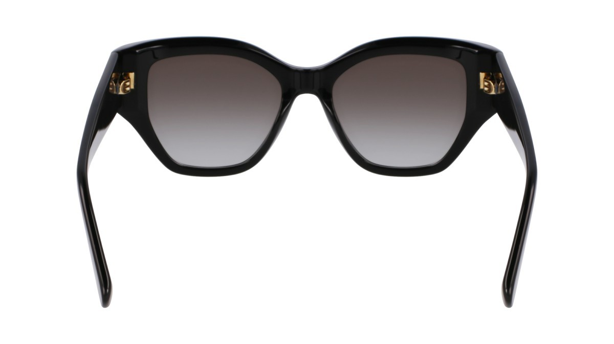 Occhiali da sole Longchamp LO764S N (001) colore black forma farfalla 