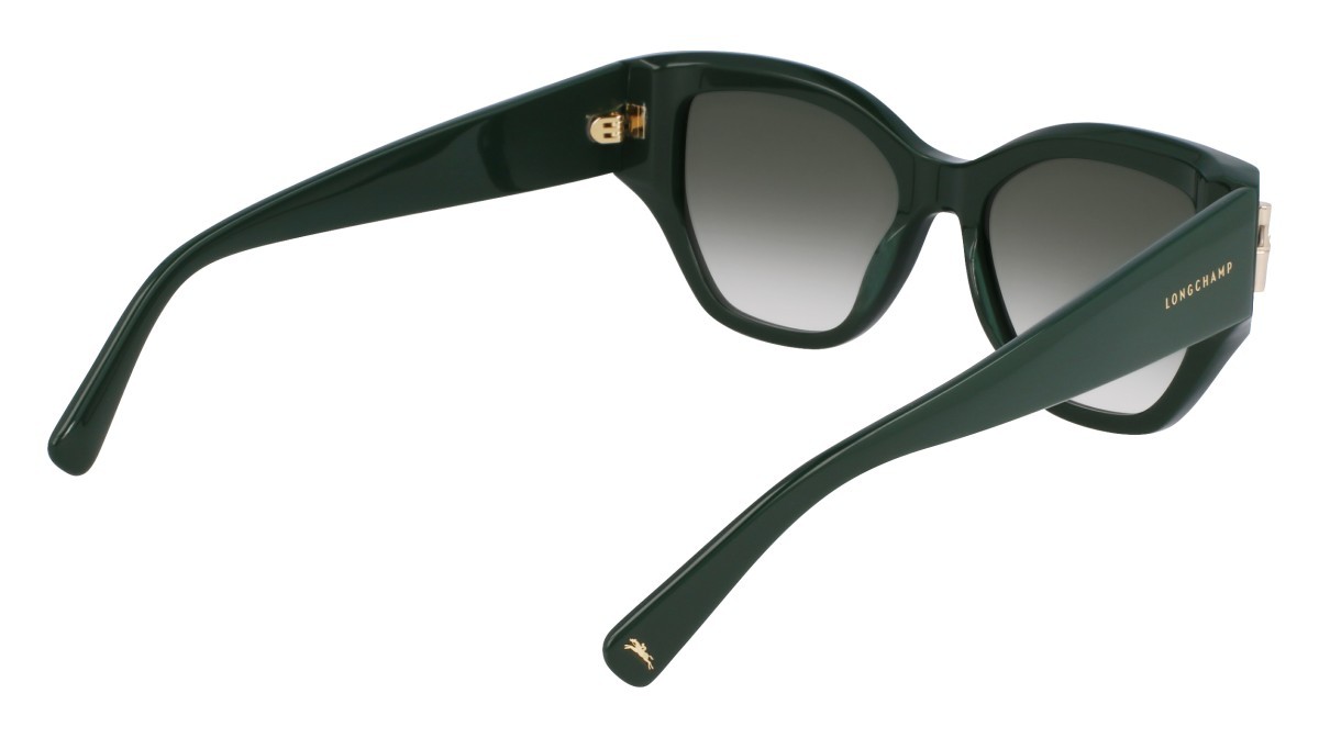 Sunglasses Longchamp LO764S N (303) color green shape butterfly 
