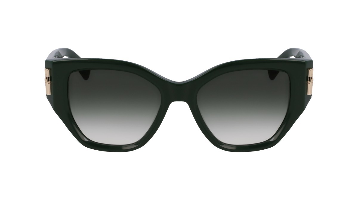 Sunglasses Longchamp LO764S N (303) color green shape butterfly 