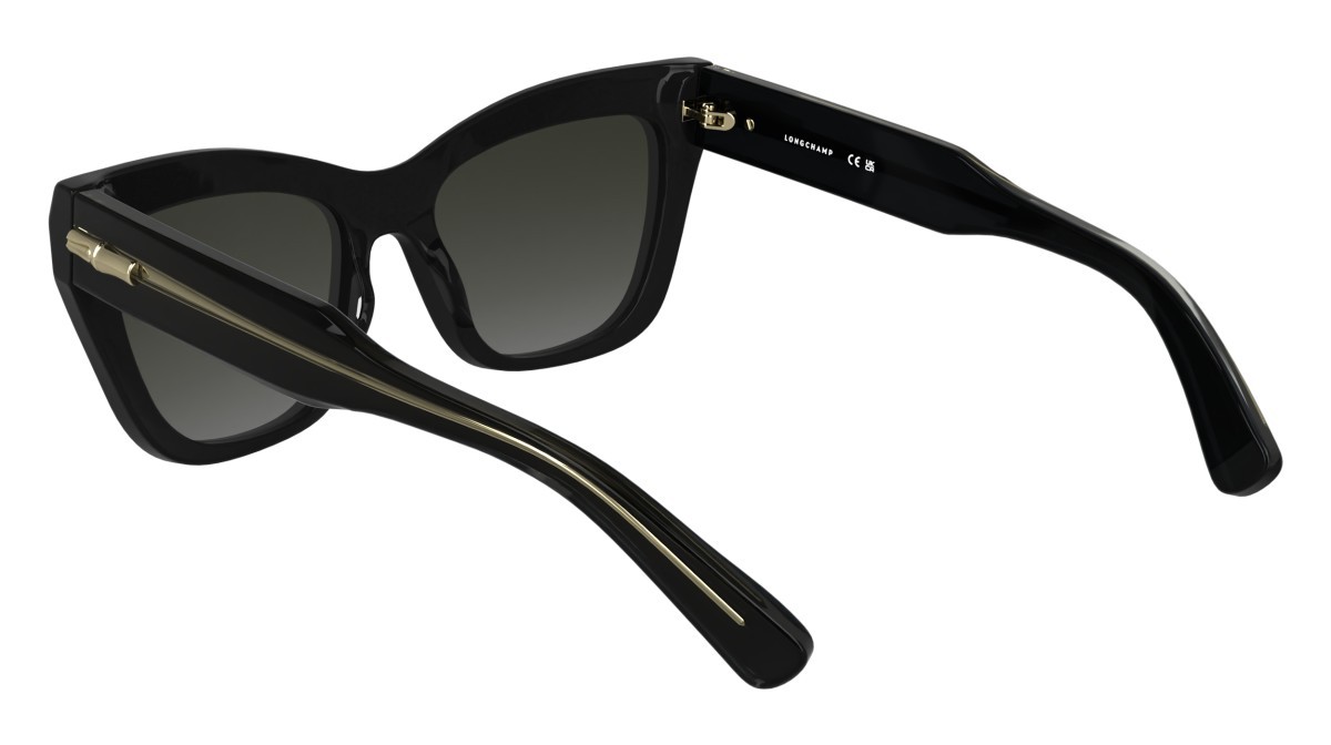 Occhiali da sole Longchamp LO777S N (001) colore black forma cat eye 