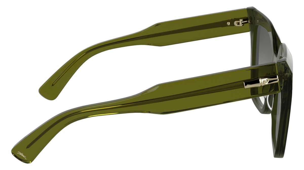 Sunglasses Longchamp LO778S N (300) color transparent green shape butterfly 