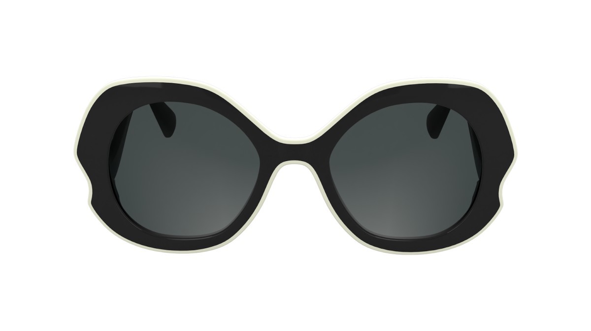 Occhiali da sole Longchamp LO780S N (038) colore dark grey forma ovale 
