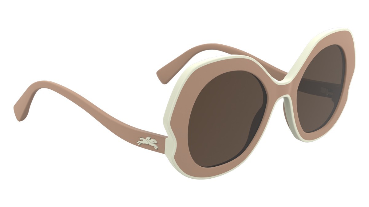 Occhiali da sole Longchamp LO780S N (272) colore nude forma ovale 