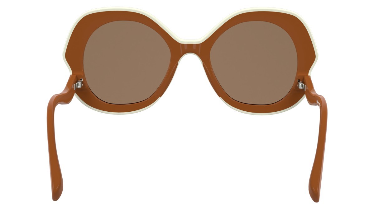 Occhiali da sole Longchamp LO780S N (842) colore orange forma ovale 