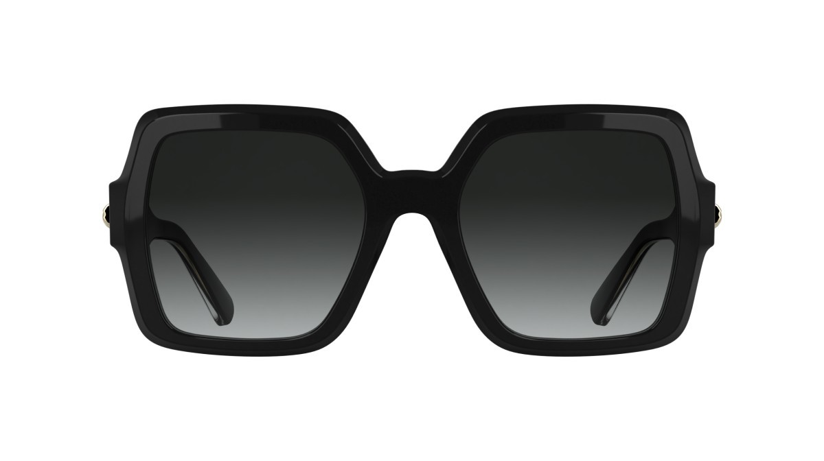 Occhiali da sole Longchamp LO790S (001) colore black forma quadrato lenti gradient grey