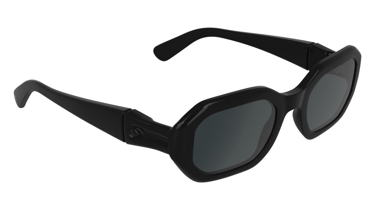 Sunglasses Longchamp LO794S (001) color black shape rectangle lenses solid smoke
