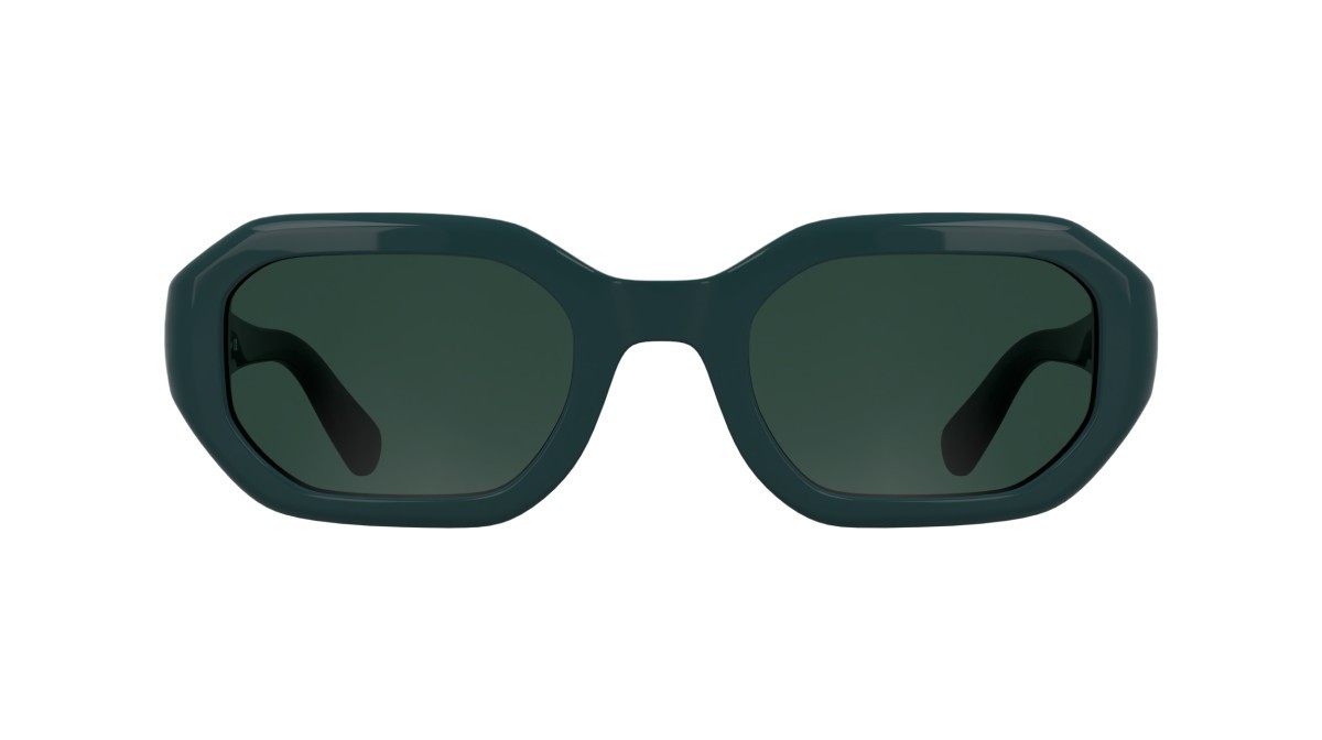 Sunglasses Longchamp LO794S (303) color green shape rectangle lenses solid green