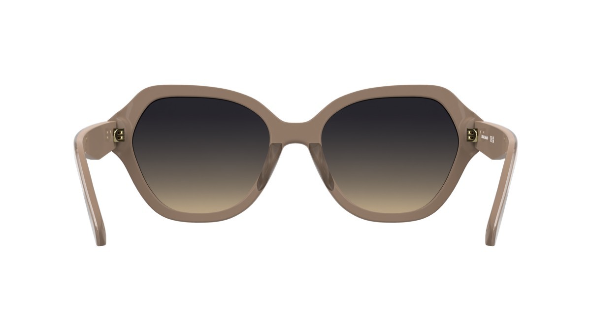 Occhiali da sole Longchamp LO801S (272) colore nude forma rettangolare lenti gradient grey/ peach