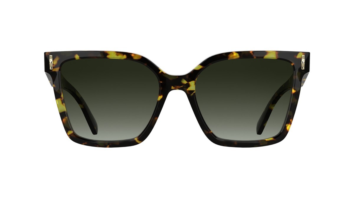 Sunglasses Longchamp LO802S (242) color dark havana shape rectangle lenses gradient khaki