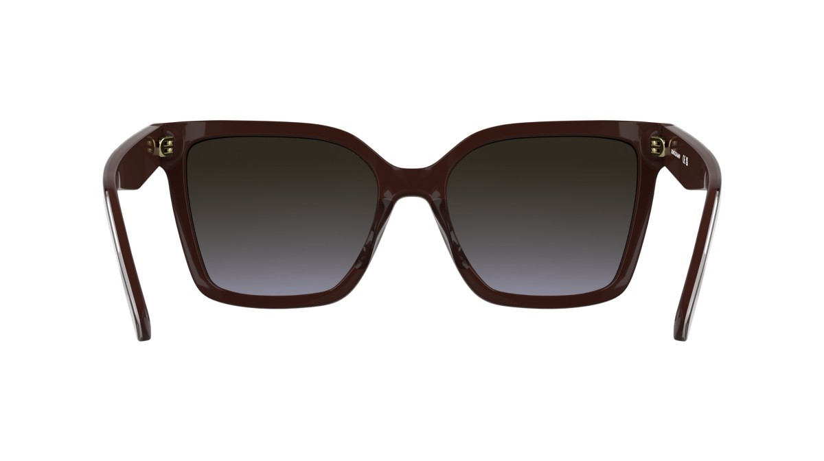 Sunglasses Longchamp LO802S (609) color wine shape rectangle lenses gradient brown lilac