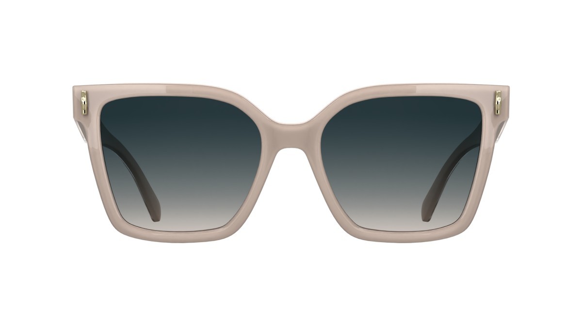 Occhiali da sole Longchamp LO802S (610) colore rose forma rettangolare lenti gradient blue rose