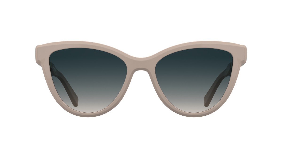 Occhiali da sole Longchamp LO804S (610) colore rose forma cat eye lenti gradient blue rose