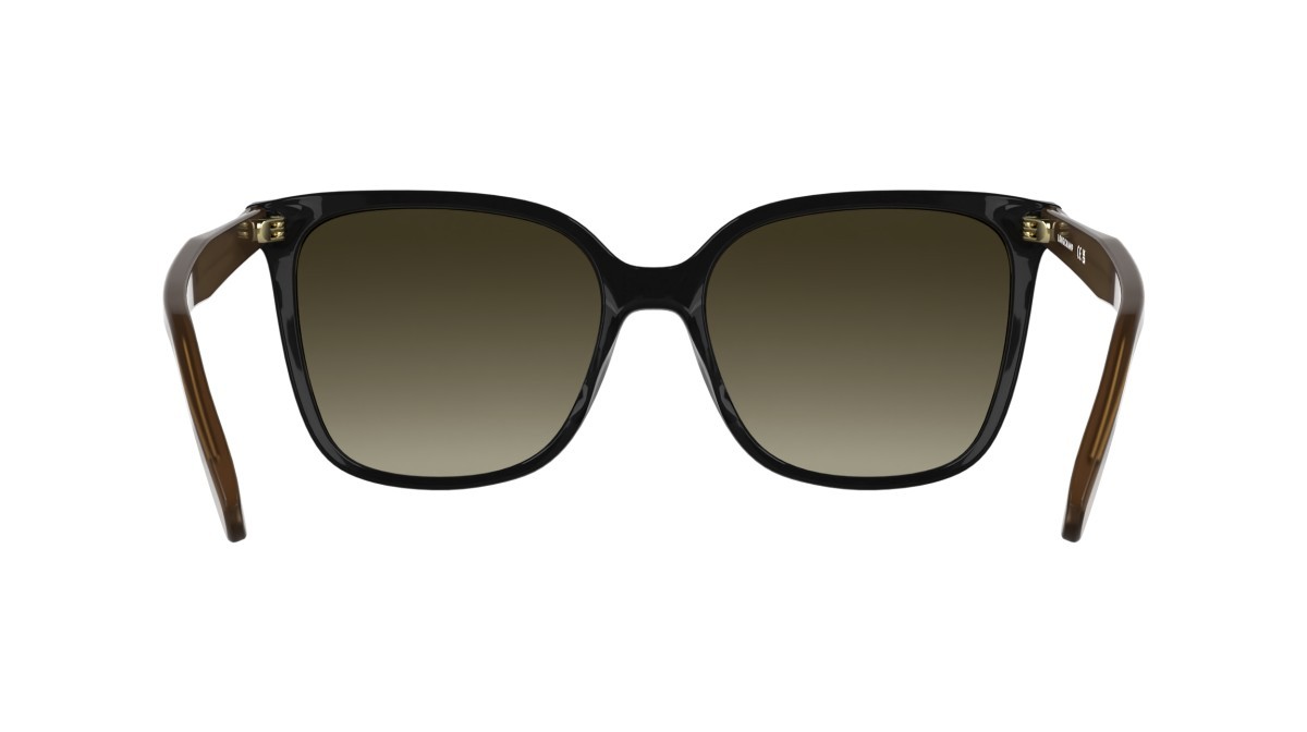 Occhiali da sole Longchamp LO807S (001) colore black forma rettangolare lenti gradient brown