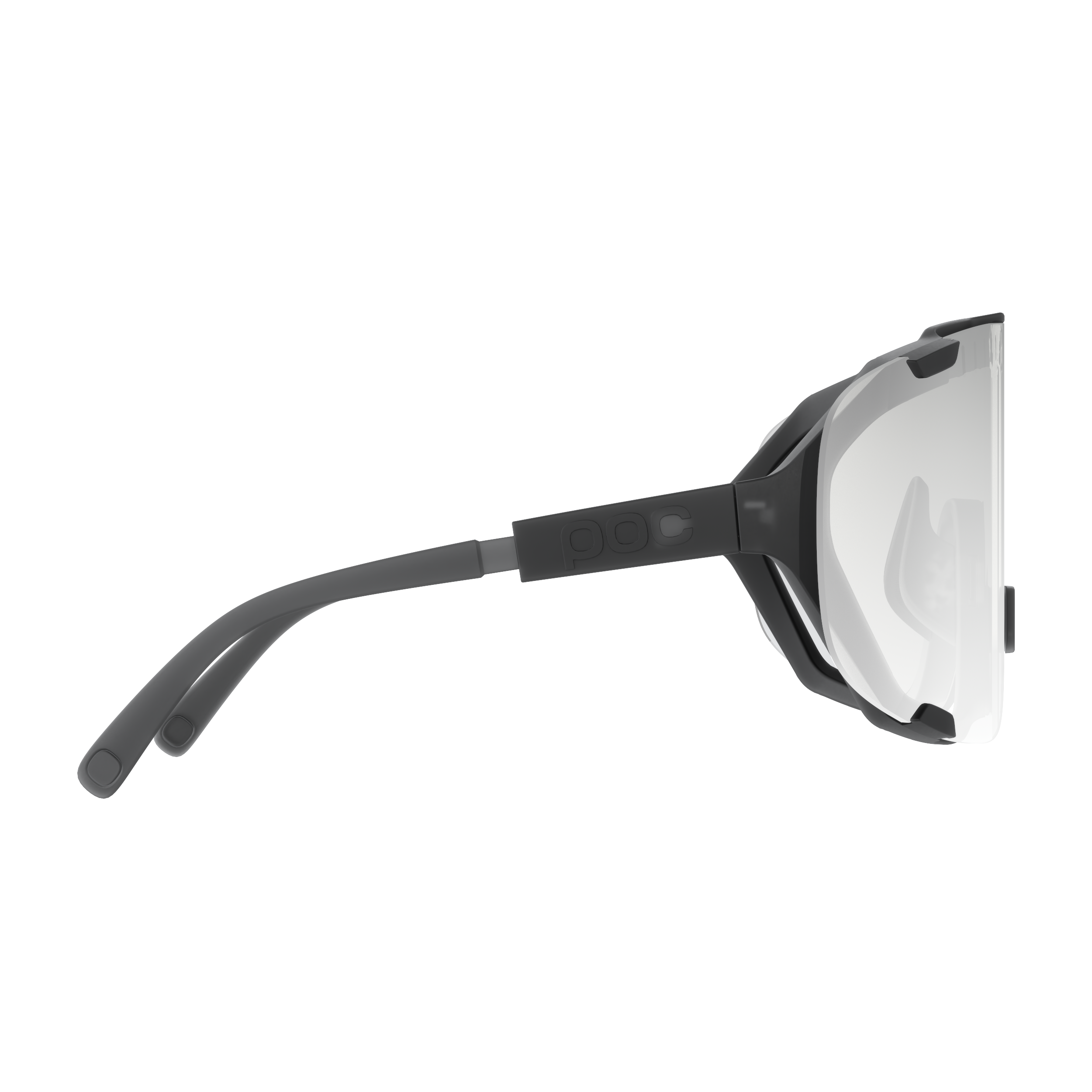 Sonnenbrillen Poc Devour Photochromic MA1006 9625 farbe translucent black/clarity photochromic/changeable grey 