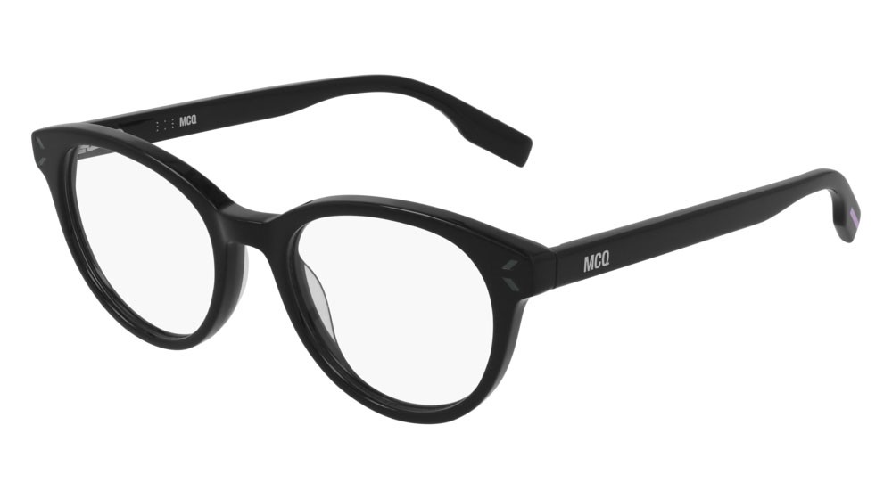 Occhiali da vista McQ Collection 0 MQ0308O-005 colore black forma rotondo lenti transparent