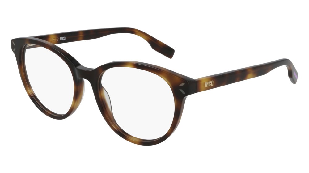 Occhiali da vista McQ Collection 0 MQ0308O-006 colore havana forma rotondo lenti transparent