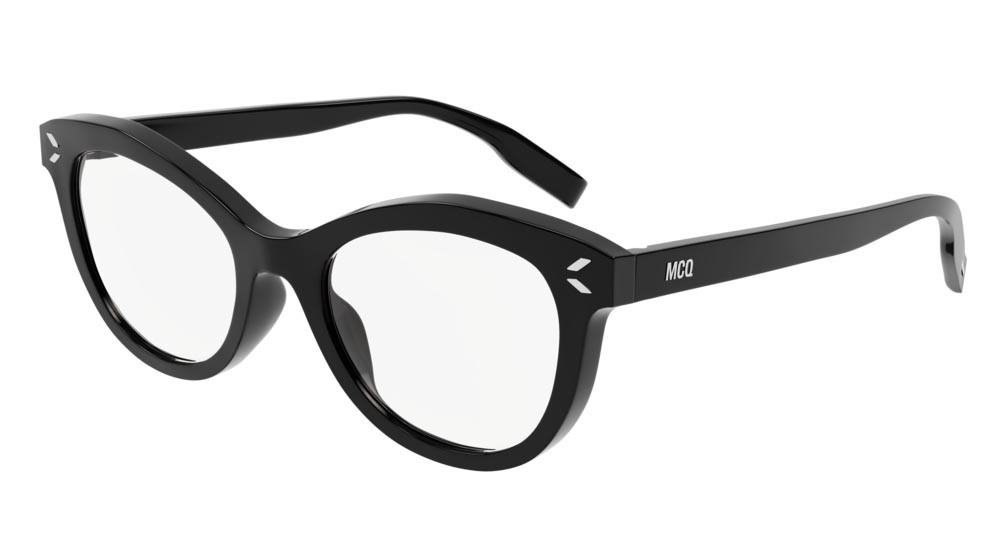 Occhiali da vista McQ Collection 0 MQ0330O-005 colore black forma cat eye lenti transparent
