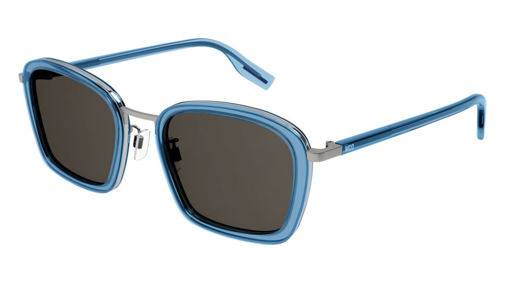 Sunglasses McQ Collection 0 MQ0355S-004 color ruthenium shape rectangle lenses brown