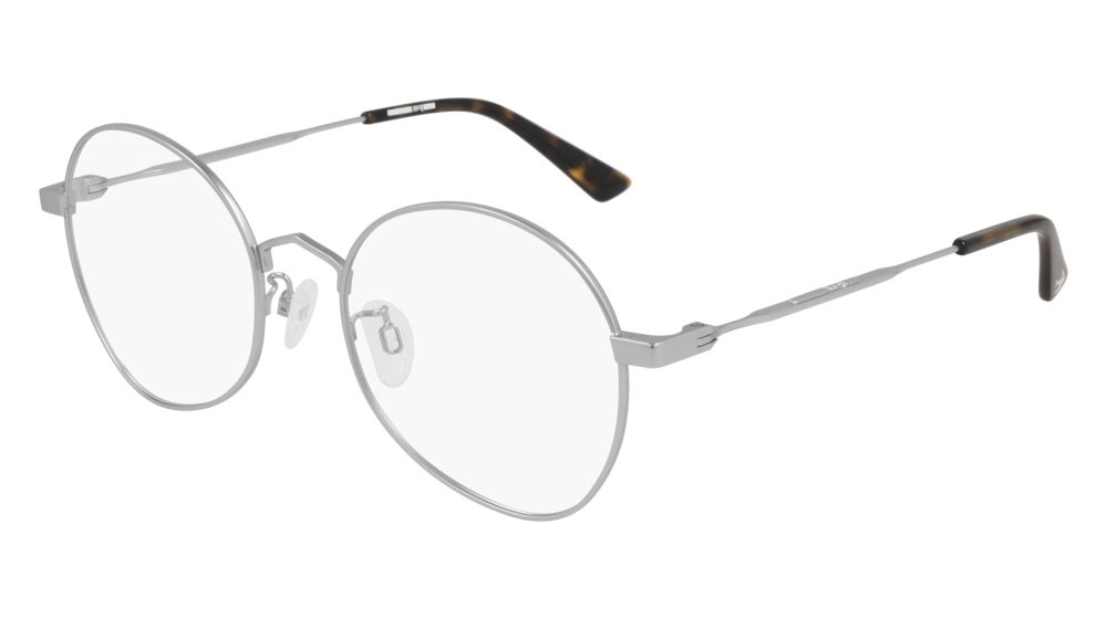 Occhiali da vista McQ Iconic MQ0290O-003 colore silver forma rotondo lenti transparent