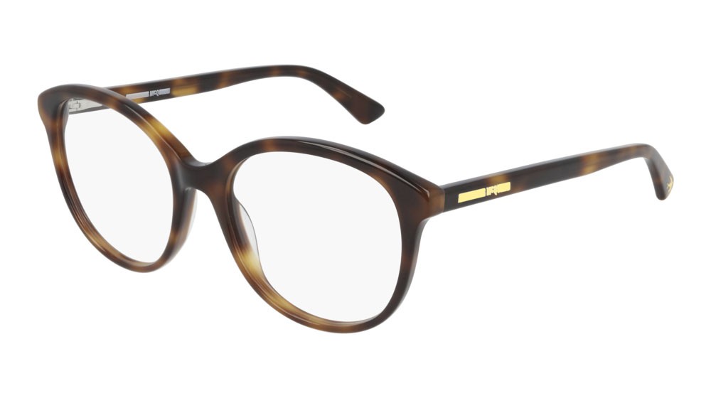 Occhiali da vista McQ London Calling MQ0275O-002 colore havana forma rotondo lenti transparent