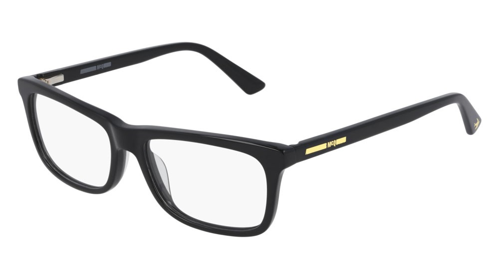 Occhiali da vista McQ London Calling MQ0298OP-001 colore black forma rettangolare lenti transparent