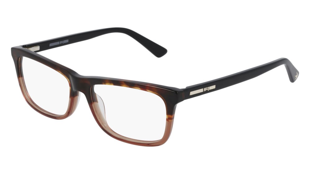 Occhiali da vista McQ London Calling MQ0298OP-003 colore black forma rettangolare lenti transparent