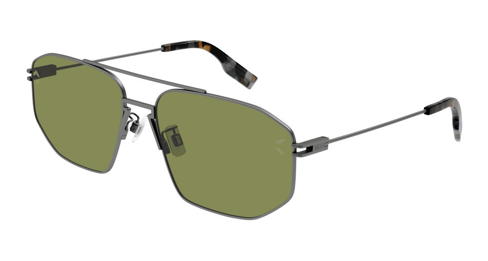Sunglasses McQ MQ0369S-002 color rutenio shape aviator lenses verde