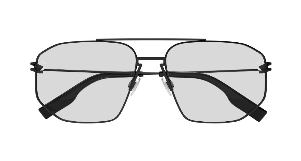 Sunglasses McQ MQ0369S-005 color nero shape aviator lenses grigio