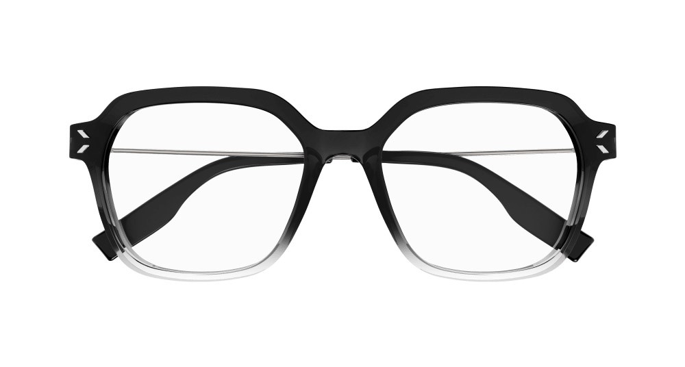 Eyeglasses McQ MQ0373O-004 color rutenio shape rectangle lenses trasparente