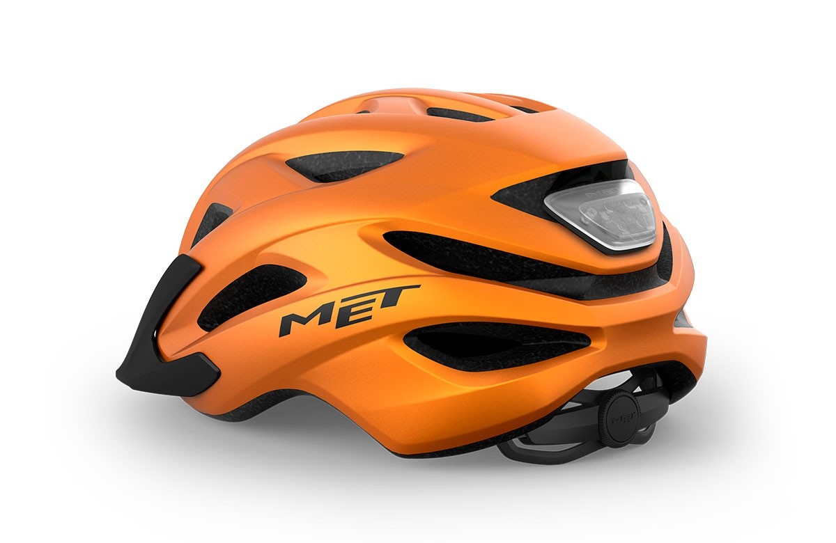 Fahrradhelme MET Crossover arancione opaco 3HM149 AR1 