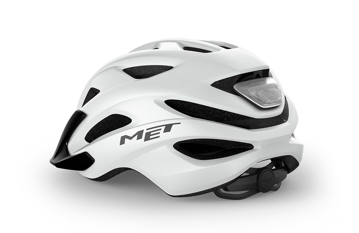 Caschi bici META Crossover bianco opaco 3HM149 BI1 