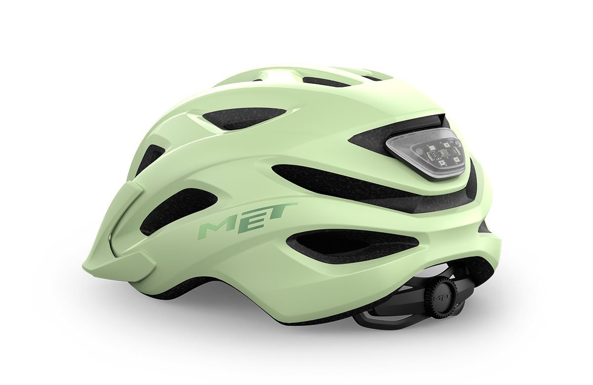 Caschi bici MET Crossover mint lucido 3HM149 GN1 
