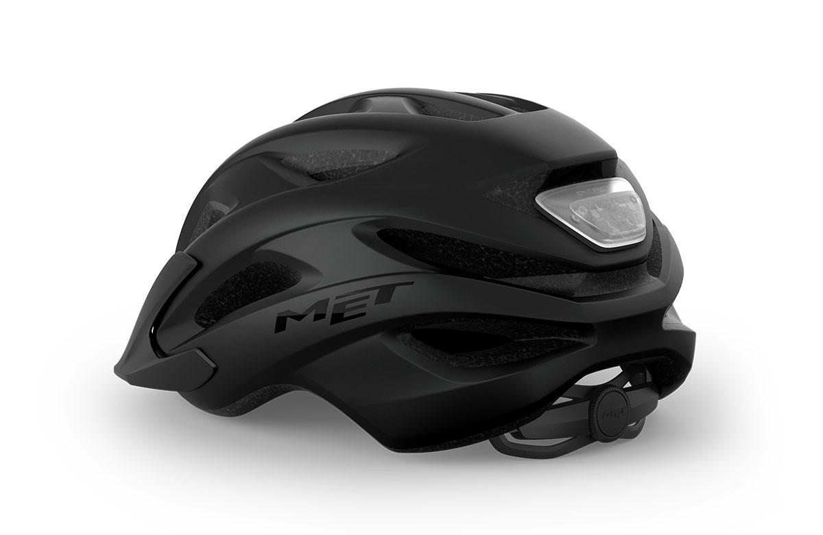 Caschi bici MET Crossover nero opaco 3HM149 NO1 