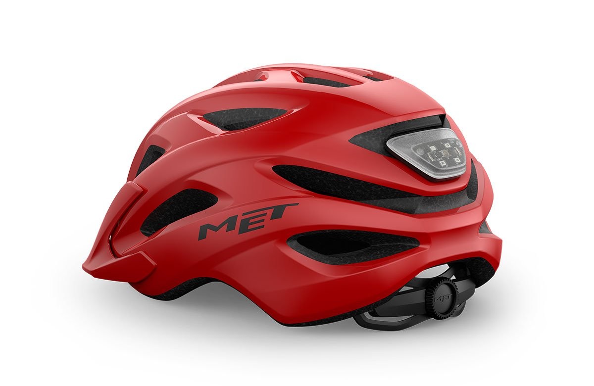 Caschi bici MET Crossover red opaco 3HM149 RD1 