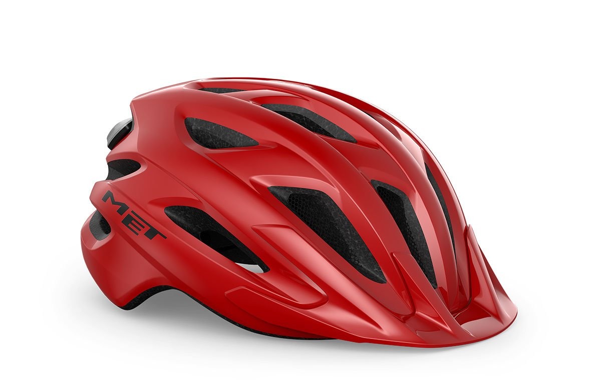 Caschi bici MET Crossover red opaco 3HM149 RD1 