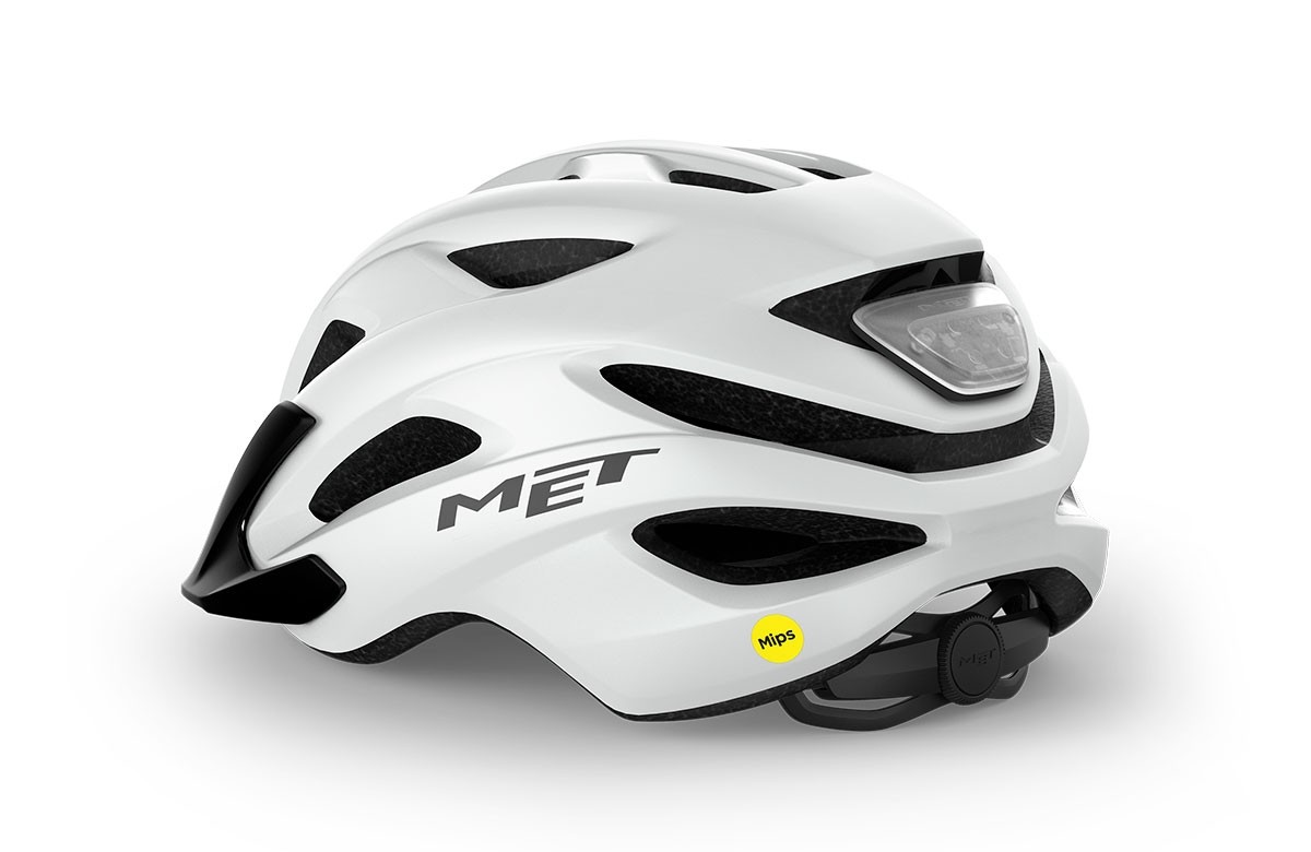 Caschi bici MET Crossover mips bianco opaco 3HM151 BI1 