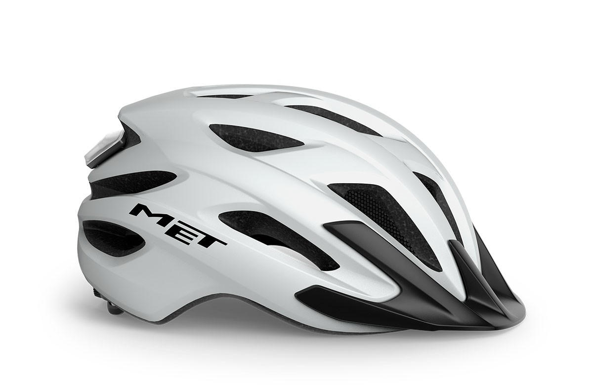 Caschi bici META Crossover bianco opaco 3HM149 BI1 