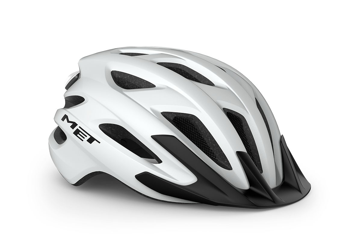Caschi bici META Crossover bianco opaco 3HM149 BI1 