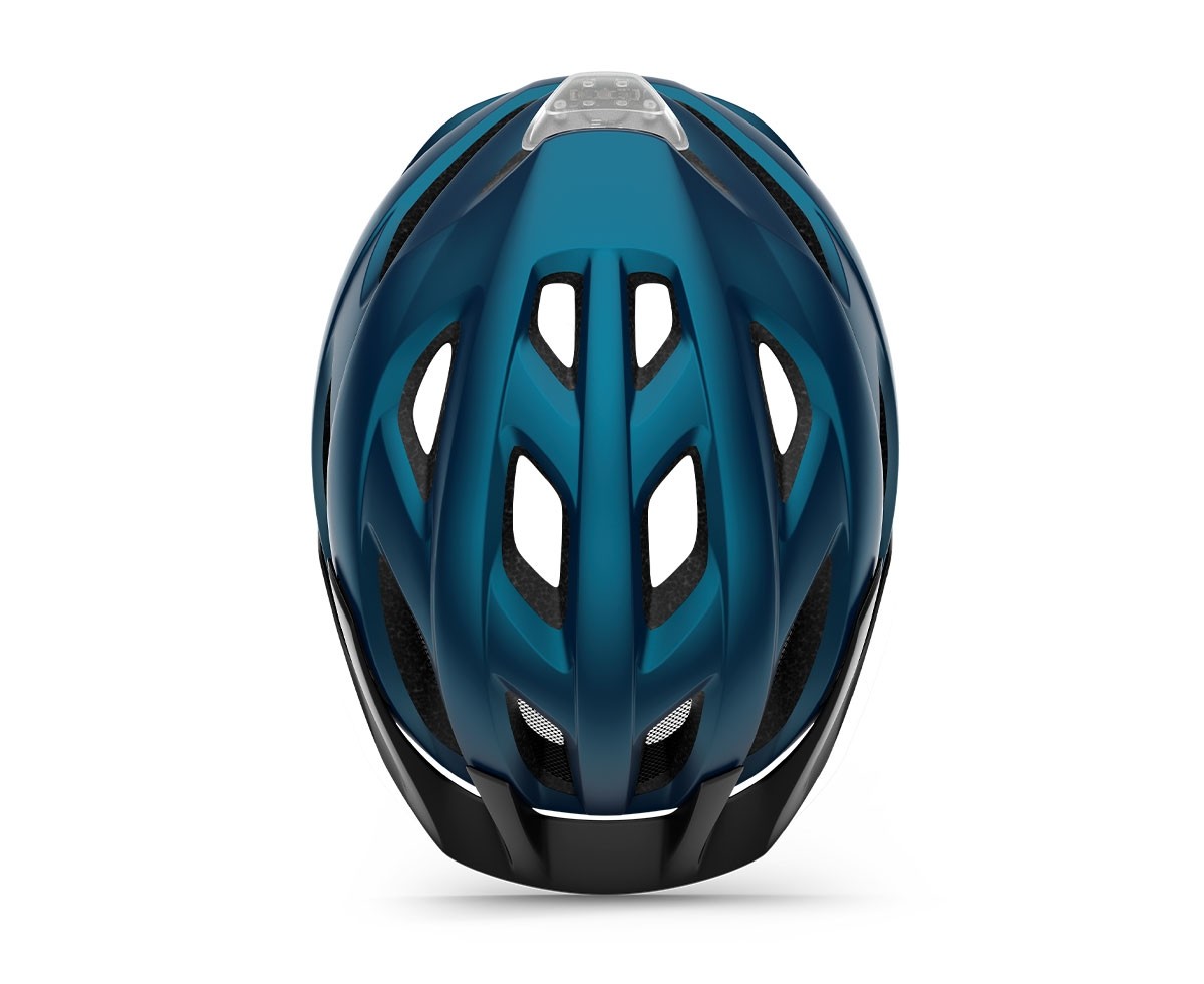 Fahrradhelme MET Crossover mips blu metallizzato opaco 3HM151 BL1 
