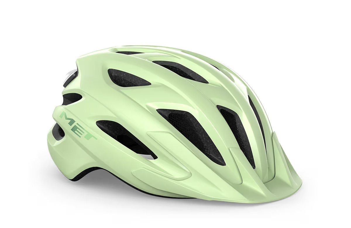 Caschi bici MET Crossover Mips mint lucido 3HM151 GN1 
