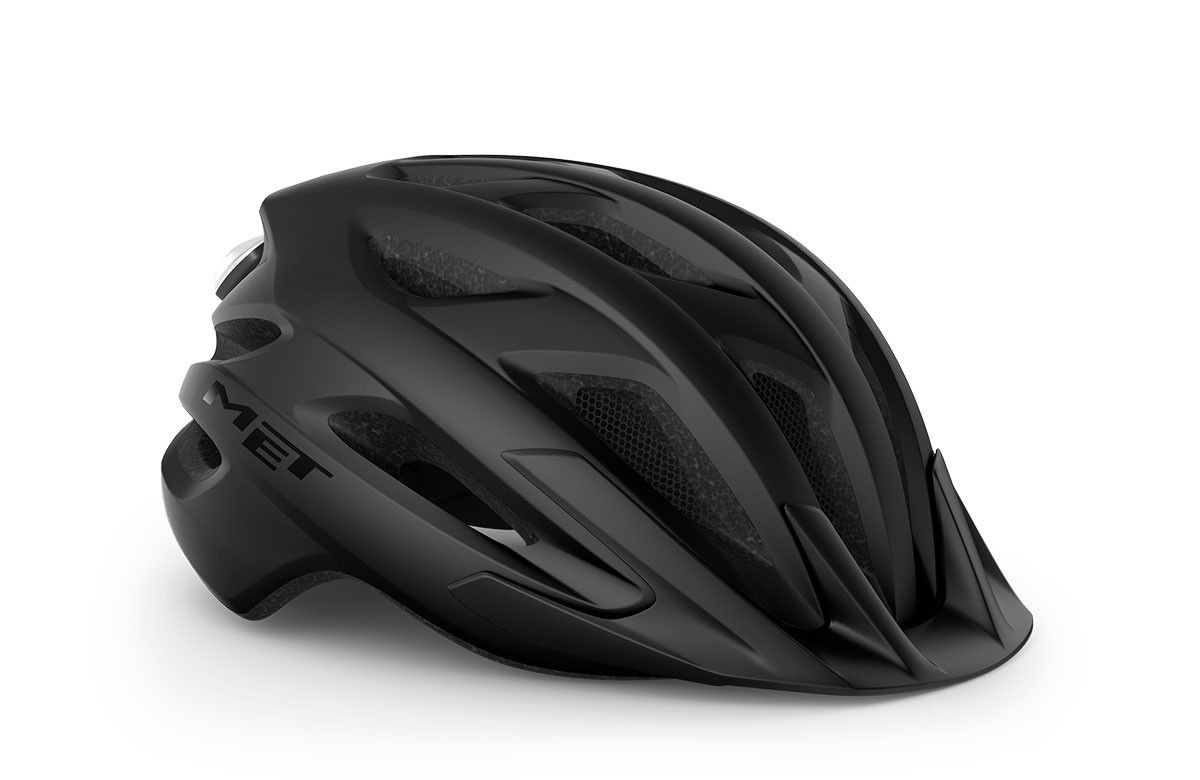 Caschi bici MET Crossover nero opaco 3HM149 NO1 