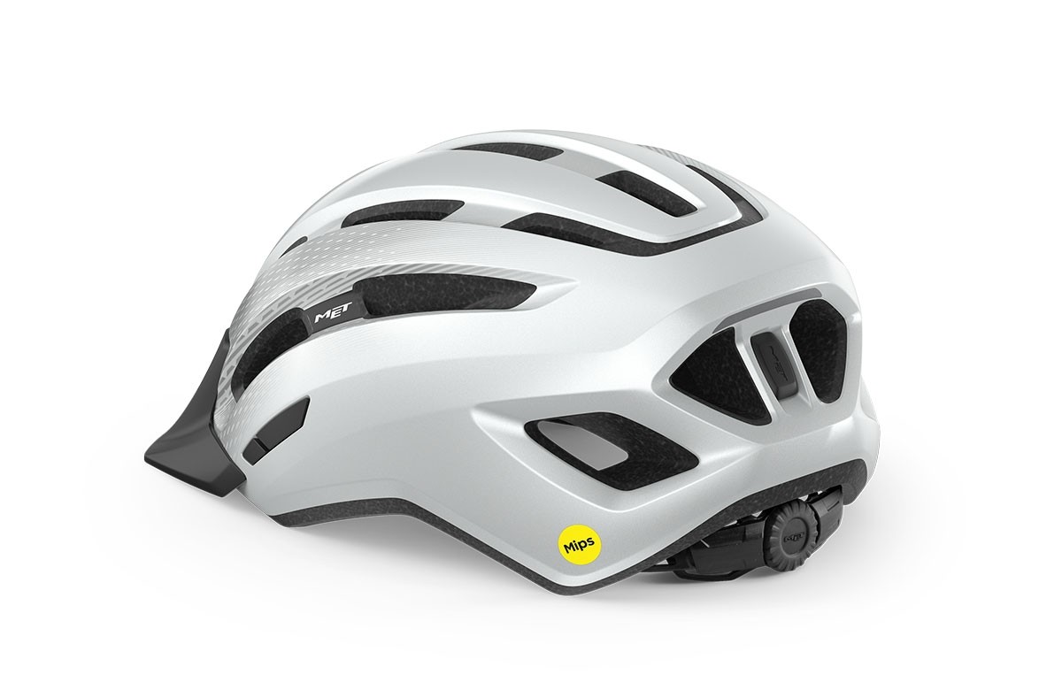 Fahrradhelme MET Downtown mips bianco lucido 3HM137 BI1 