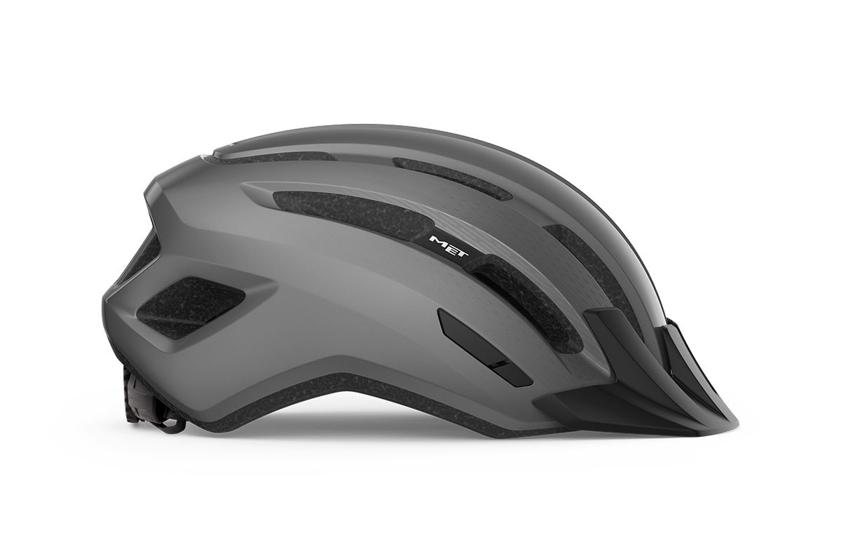 Bike helmets MET Downtown mips grigio lucido 3HM137 GR1 