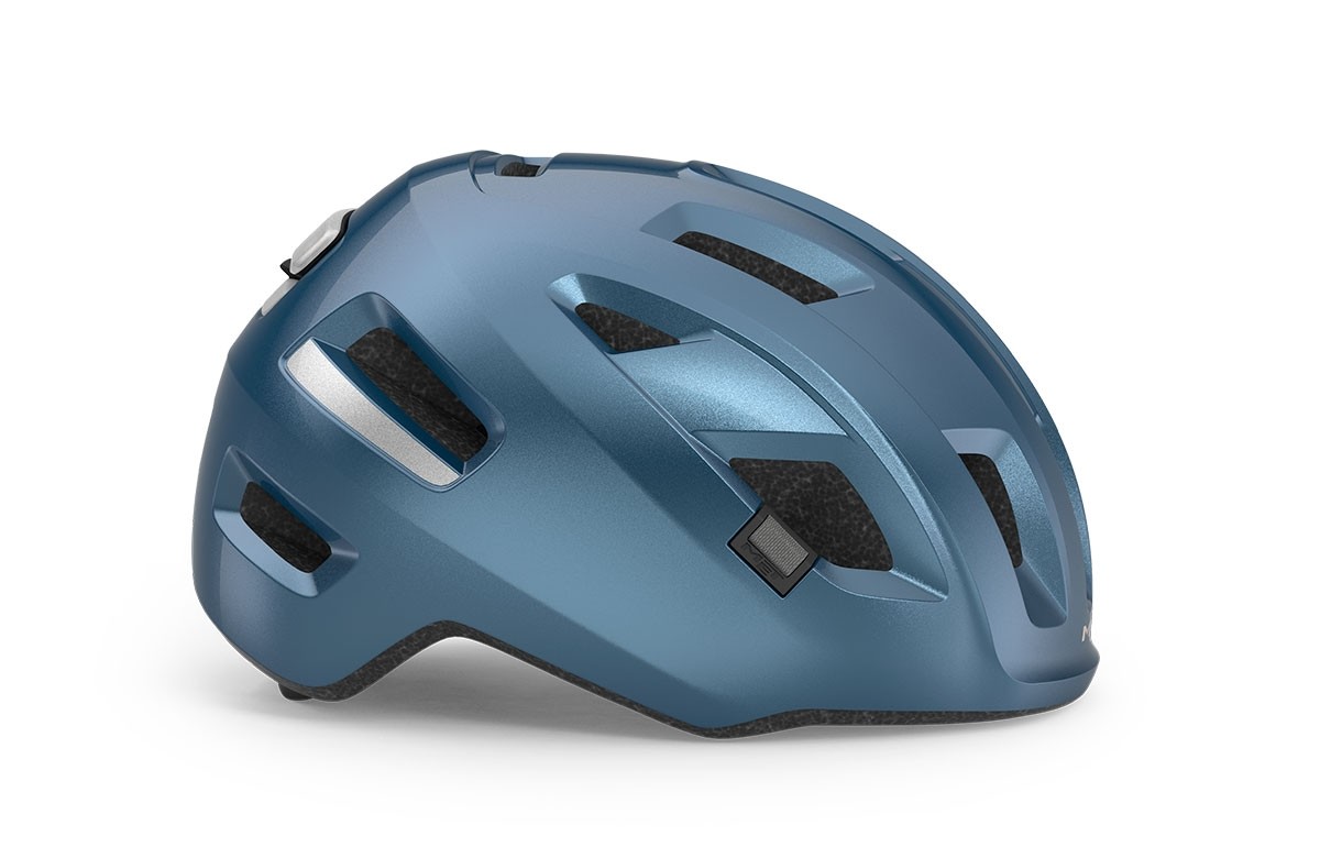 Caschi bici MET E-mob mips navy lucido 3HM154 BL1 