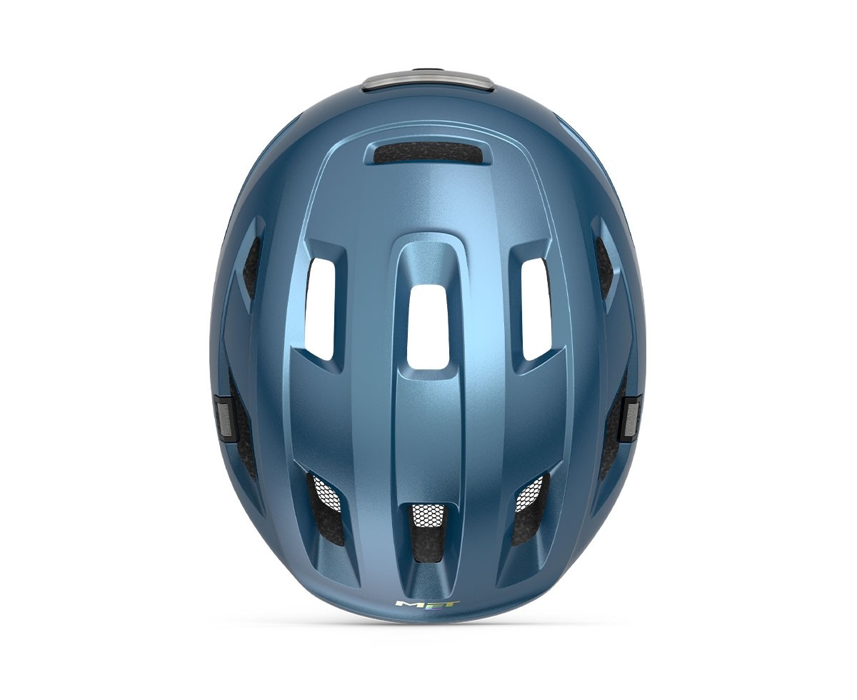 Caschi bici MET E-mob mips navy lucido 3HM154 BL1 