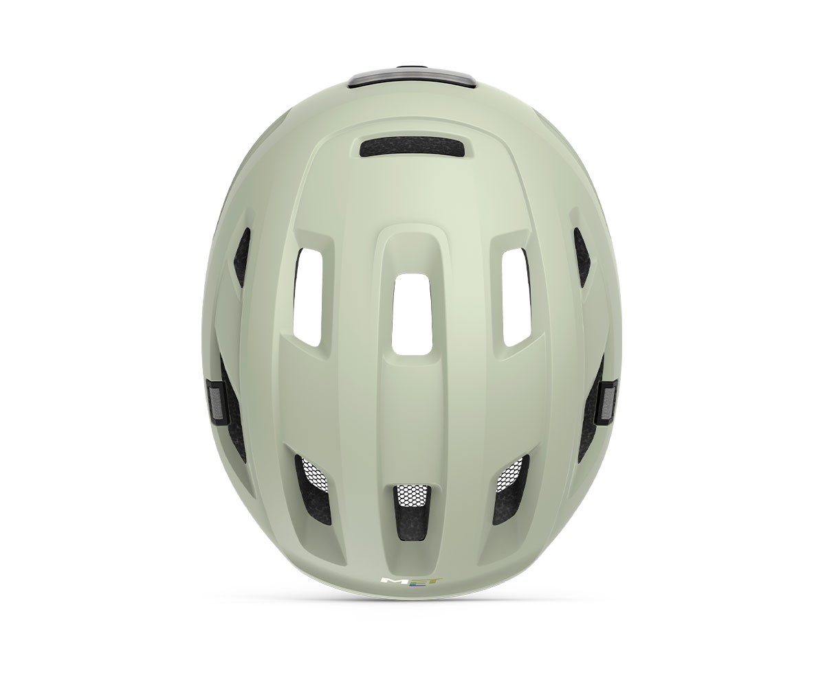 Caschi bici MET E-mob moss gray opaco 3HM153 GY1 