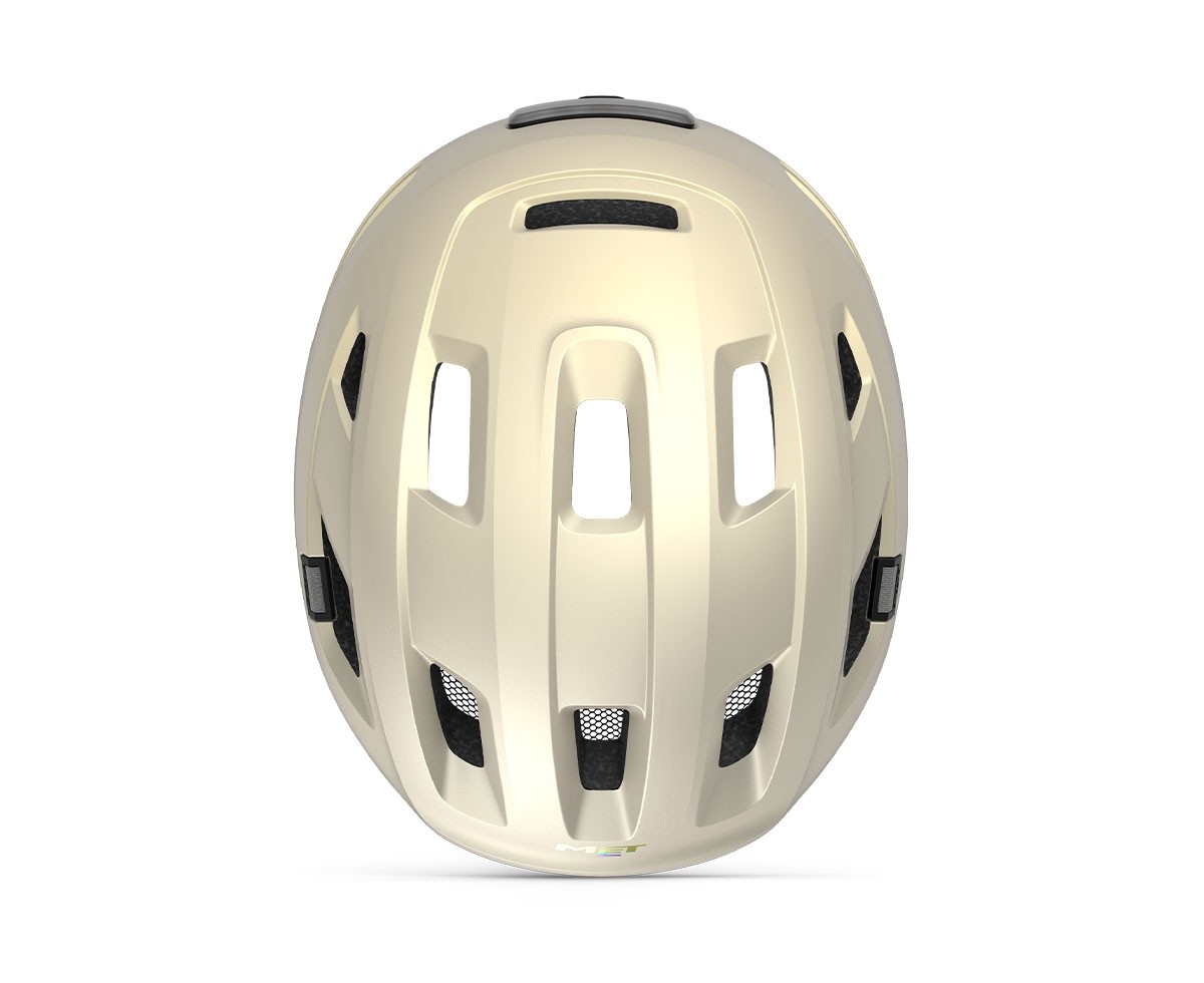 Caschi bici MET E-mob mips vanilla ice opaco 3HM154 WH1 