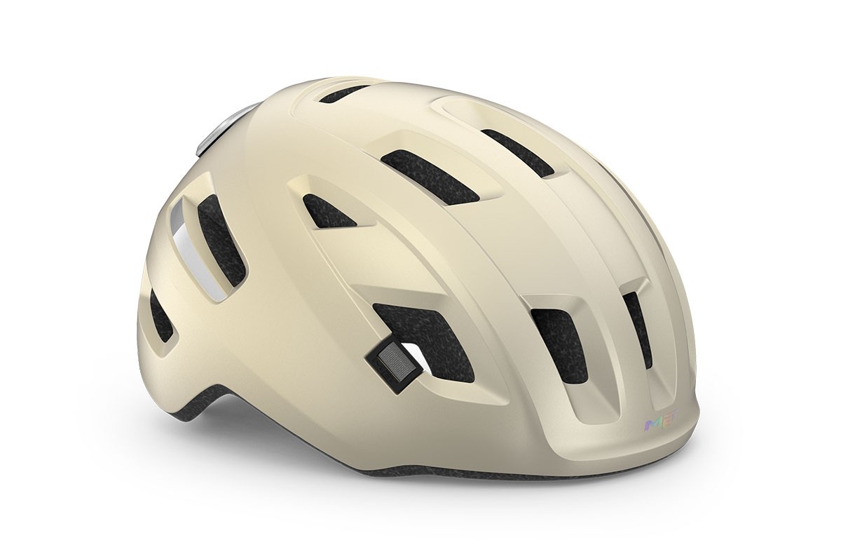 Caschi bici MET E-mob mips vanilla ice opaco 3HM154 WH1 